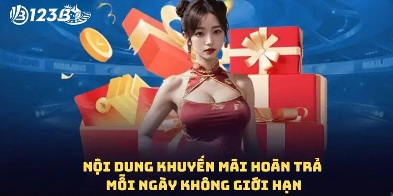 Khuyến mãi hoàn trả mỗi ngày